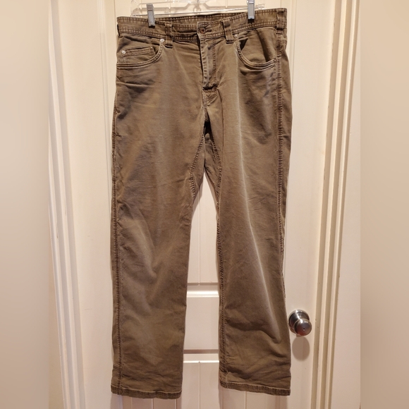 2 pairs Prana Jeans Gray / Green - Picture 2 of 5